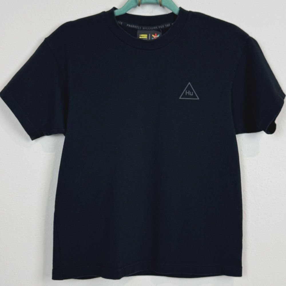 Adidas x Human Race Pharrell Williams Black T-Shirt 2XS